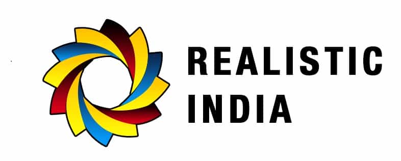 Realistic India Logo